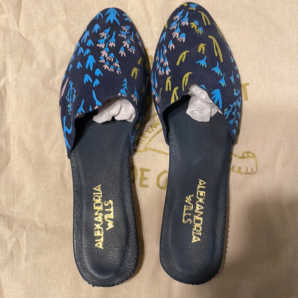 ALEXANDRIA WILLS CHICAGO x THIEF & BANDIT HANDMADE LEATHER MULE 41